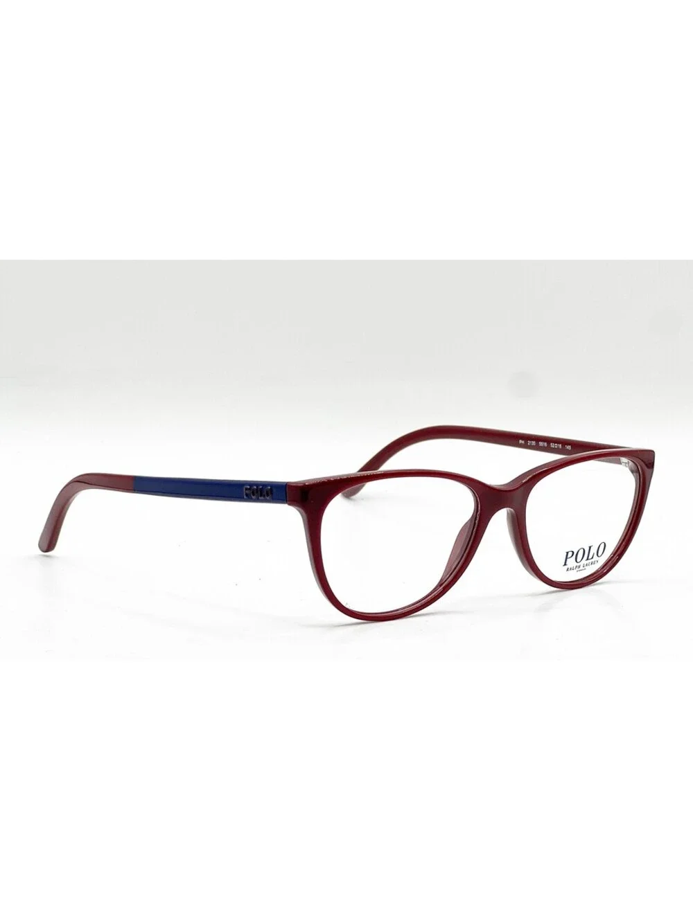 Polo Ralph Lauren PH 2130 5516 Dark Blue Fuchsia Cat Eye Eyeglass Frames 52-16